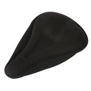 Mountain Bike Silicone Saddle Cover Cycling Stereo Saddle Gear(Black)