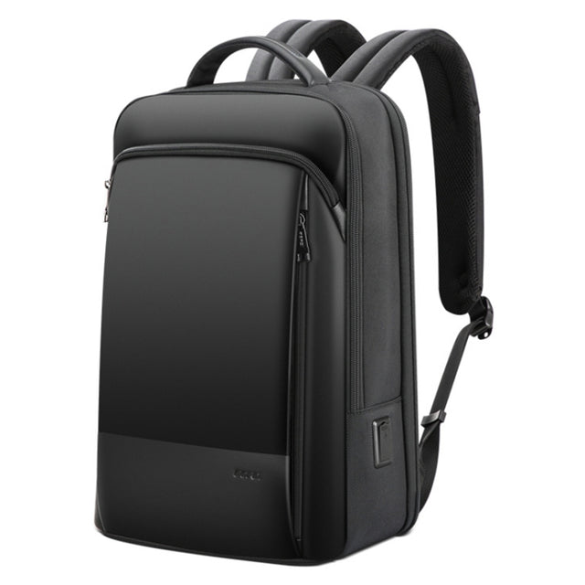Bopai 61-53111 Large-capacity Water-resistant Business Laptop Backpack With USB+Type-C Port(Black)
