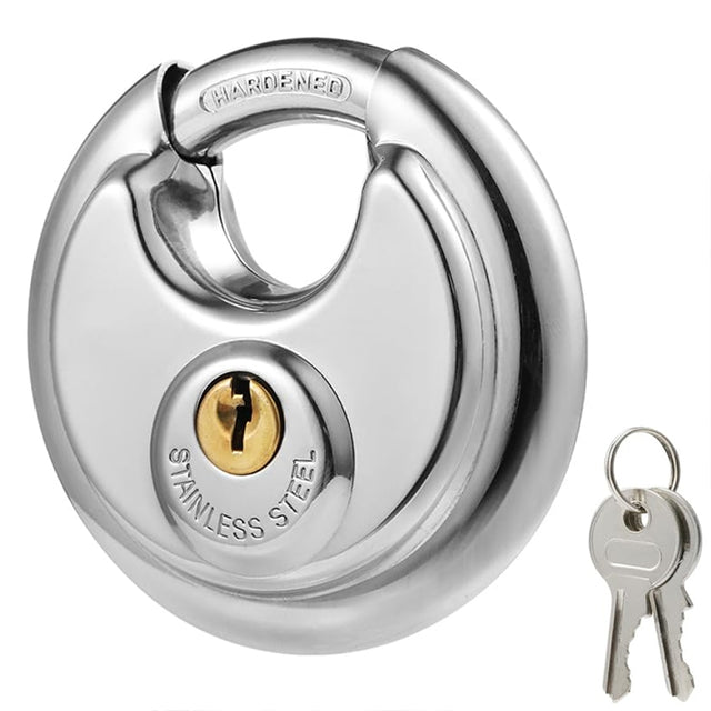 70mm Household Anti-Theft Rust-Proof And Water-resistant Pure Copper Core Round Padlock