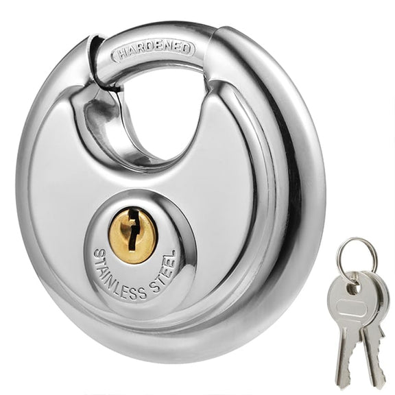 90mm Household Anti-Theft Rust-Proof And Water-resistant Pure Copper Core Round Padlock