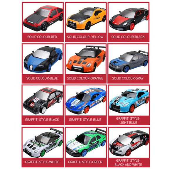 1:24 4WD Drift Light Electric Remote Control Racing Car Toy, Model: SC24A05