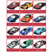 1:24 4WD Drift Light Electric Remote Control Racing Car Toy, Model: SC24A04