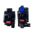 For QJ Storm Taizi 150 Motorcycle Left And Right Handlebar Switch Assembly(Black) - Grips by PMC TechLife | Online Shopping South Africa | PMC TechLife | Buy Now Pay Later Mobicred