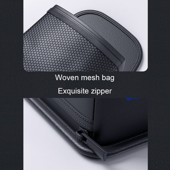 Car Tissue Box Multifunctional Storage Hanging Bag(Black)