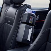 Car Tissue Box Multifunctional Storage Hanging Bag(Black)