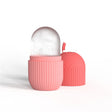 Silicone Wave Pattern Ice Compartment Mould Facial Beauty Massage Pore Shrinking Ice Cube Mold(Pink) - free shipping - PMC TechLife - Order now!
