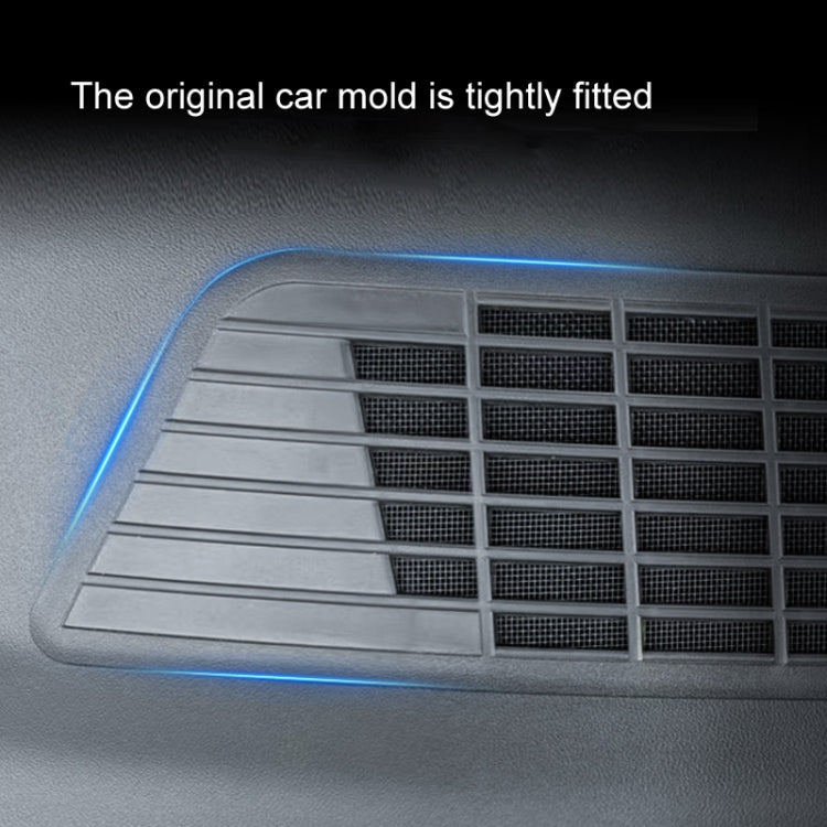 For 2024 Tesla Model 3 Air Inlet Insect Screen Protective Cover(Black)