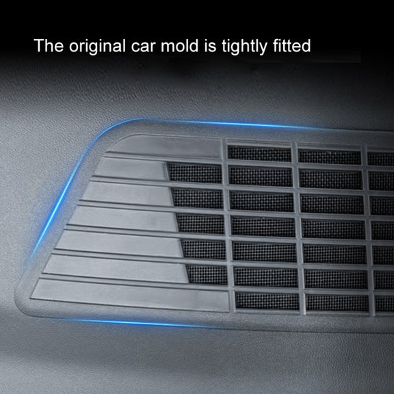 For 2024 Tesla Model 3 Air Inlet Insect Screen Protective Cover(Black)