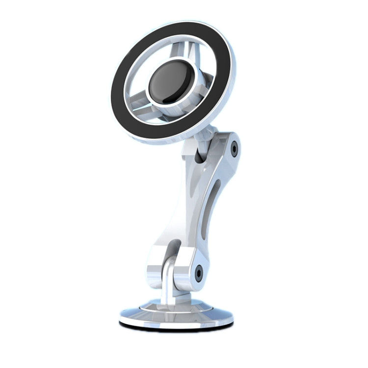 Magsafe Car Magnetic Rotating Adjustable Mobile Phone Holder(White)