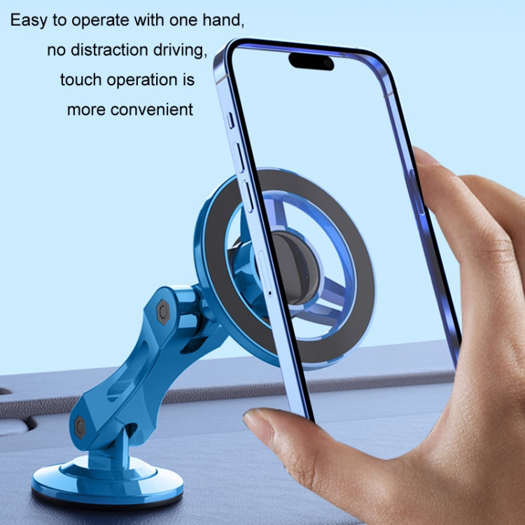 Magsafe Car Magnetic Rotating Adjustable Mobile Phone Holder(White)