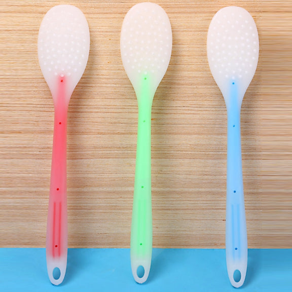 Meridian Points Gua Sha Patting Board Silicone Palm Massage Whacker, Style: Green 38cm