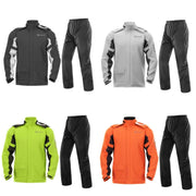 SULAITE Outdoor Motorcycle Riding Full Body Split Raincoat Suit, Size: XXXL(Green)