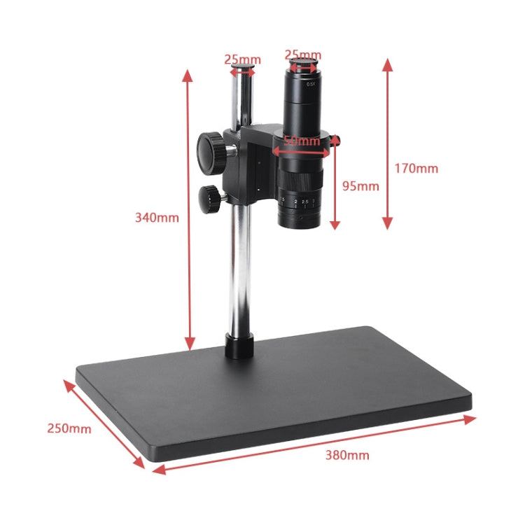 Industrial Camera Monocular Stand Microscope Lifting Stand Maintenance Table, Style: 60cm Heightened