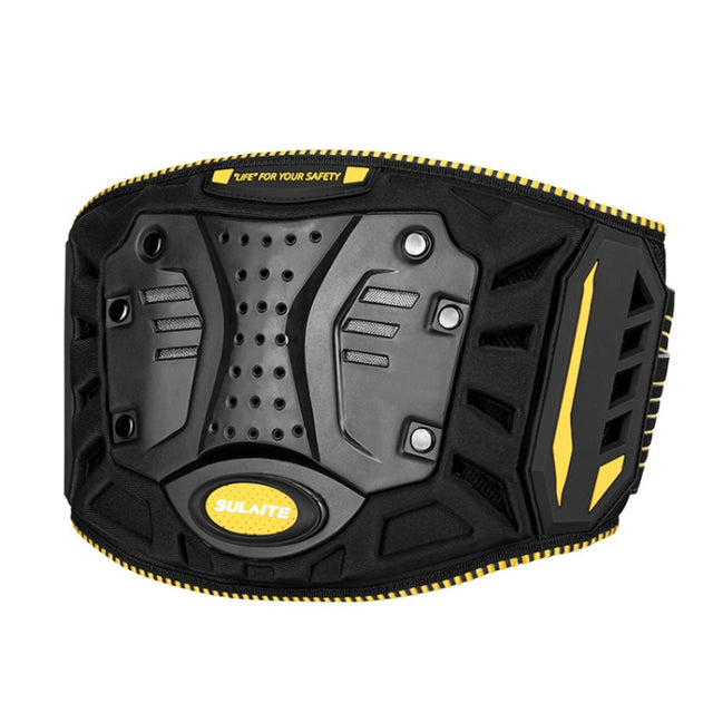 SULAITE Motorcycle Riding Breathable Anti-Fall Belt, Color: Yellow L/XL