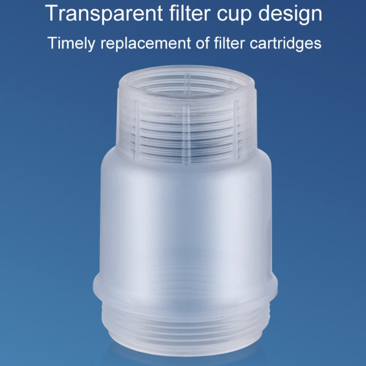 Household Washing Machine Electrical Water Heater Water Purification Filter With 6 Cartridges, Style: Faucet Filter
