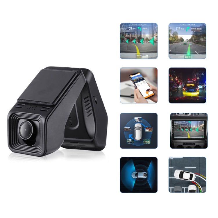 Android ADAS HD Night Vision 1080P USB Driving Recorder, Model: Single Lens(No Card)
