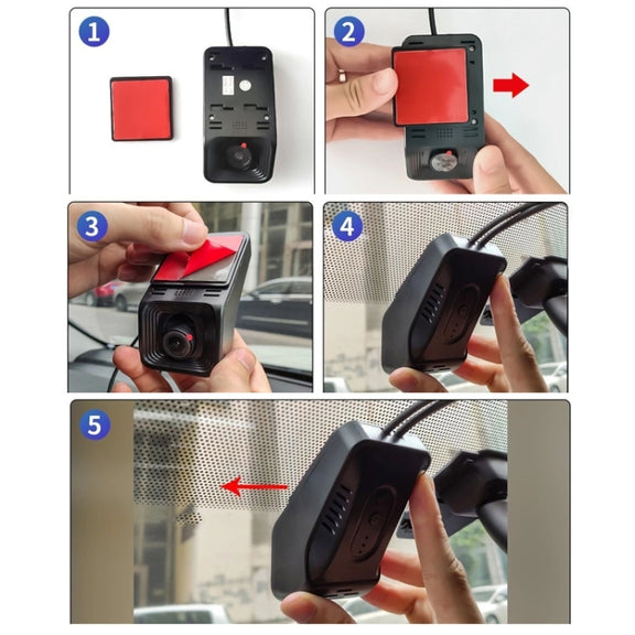 Android ADAS HD Night Vision 1080P USB Driving Recorder, Model: Single Lens(No Card)