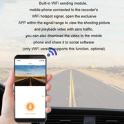 Android ADAS HD Night Vision 1080P USB Driving Recorder, Model: Single Lens(No Card)