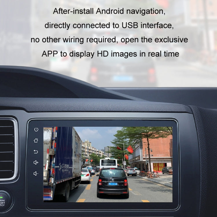 Android ADAS HD Night Vision 1080P USB Driving Recorder, Model: Single Lens(No Card)