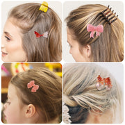 Bowknot Hairpin Jewelry Silicone Molds DIY Epoxy Resin Casting Mould Style 002