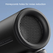 JisuLife High Speed Handheld Small Fan Mini Portable USB Rechargeable Desktop Cooling Electric Fan, Battery Capacity: 3600mAh(Black)