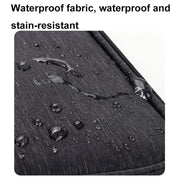 SM08 Large Capacity Water-resistant Portable Double-layer Digital Storage Bag, Size: S(Black)