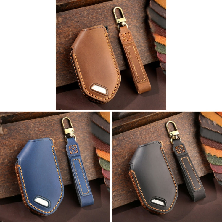 For Kia 2024 Hallmo Car Key Protective Cover, Color: 7 Keys Brown