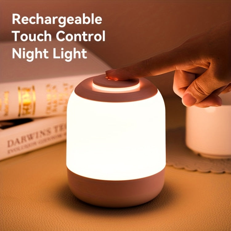 Rechargeable Touch Control LED Night Light Bedside Lamp SE Version 2400mAh White