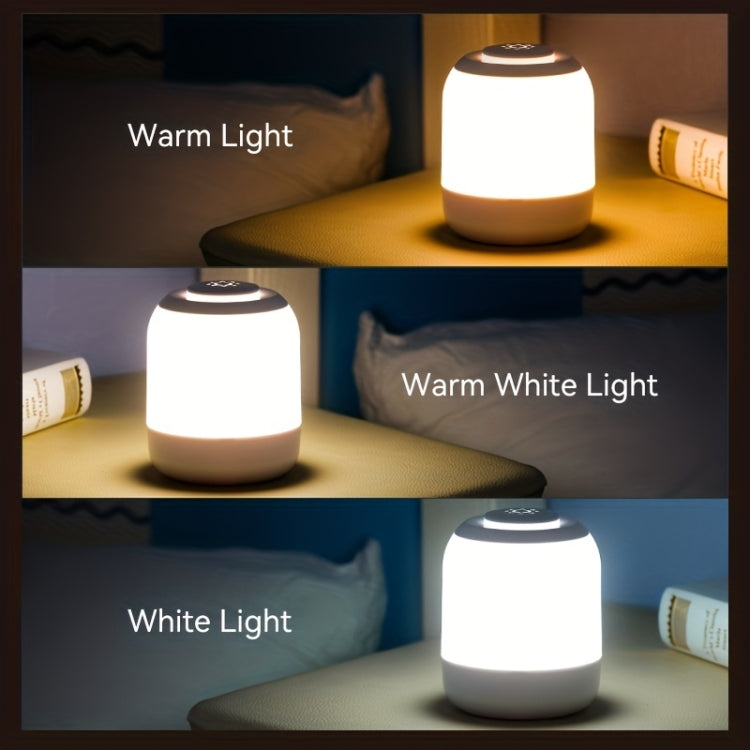 Rechargeable Touch Control LED Night Light Bedside Lamp SE Version 2400mAh White