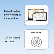 For Apple Series S11 Card-Type Positioning Smart Anti-Lost Device Locator
