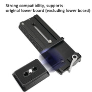 For DJI RSC 2 / RS 2 / RS 3 Stabilizer Upper Quick Release Plate 50x38mm