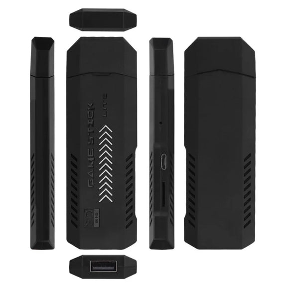 X2 Ultra Video Game Stick Console With 2.4G Double Wireless Controller 64GB