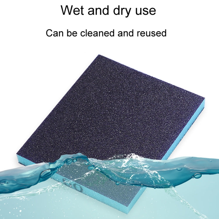 180# Woodworking Polishing Metal Rust Removal Wet And Dry Sponge Sandpaper