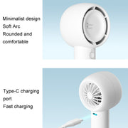 JisuLife FA42 Handheld Portable Small Rechargeable Turbo Fan, Color: Mint Green 4500mAh