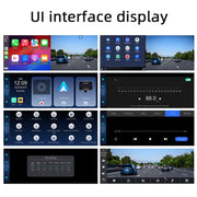 Car Bluetooth Portable DVR Monitor Support Carplay/Android Auto, Specifications: Display+ Camera