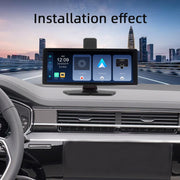 Car Bluetooth Portable DVR Monitor Support Carplay/Android Auto, Specifications: Display