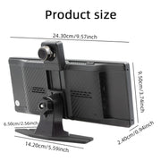 Car Bluetooth Portable DVR Monitor Support Carplay/Android Auto, Specifications: Display+ Camera