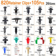 925pcs /Set Universal Automotive Fasteners Rivets Fender Expansion Screws