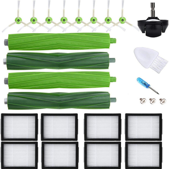 For iRobot Roomba i7 / i7+ / E5 / E6 Series Robot Vacuum 23pcs /Set