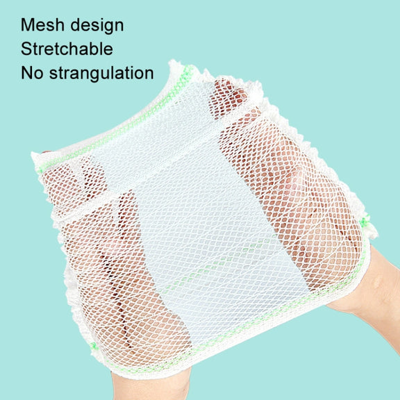 PICC Mesh Bandage Cover IOL Placement Fixation Nursing Isolation Mesh, Color: Green Edge XL For Adults