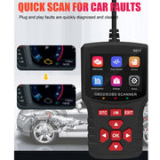 OBD/EOBD Car Handheld Intelligent Tester(S611)