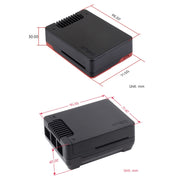 Waveshare 26587 For Raspberry Pi 5 Argon Neo Aluminum Alloy Case, Spec: Standard