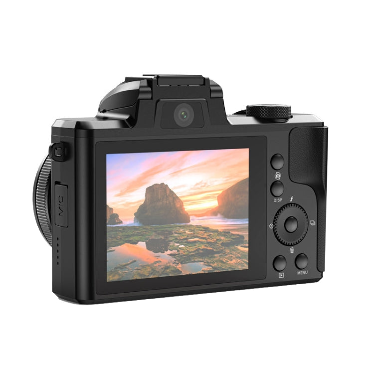 DC206X 5K/30FPS 3.2-Inch 5X Optical Zoom Front And Rear Dual-Camera HD Digital Camera(UK Plug)