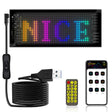 7x17.3cm（16 x 32 LEDs) Car Flexible Display Advertising Screen APP Bluetooth Smart Screen - free shipping - PMC Jewellery - Order now!