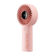 JisuLife Life4 Handheld Portable Small Rechargeable Fan, Battery Capacity: 3600mAh Pink - free shipping - PMC TechLife - Order now!
