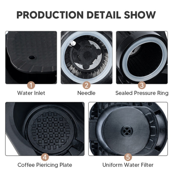 Compatible With Dolce Gusto Coffee Machine To Nespresso iCafilas Capsule Adapter Conversion Tray, Style: Star