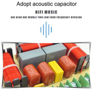 RCEDA-402A One High One Medium Two Low 4-Way Speaker Crossover Audio Modification Divider