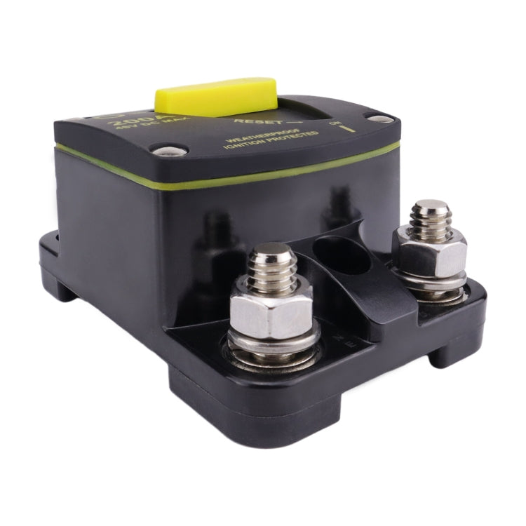 RV Yacht Manual Reset Ignition Protection Fuse Switch With Terminal Accessories, Current: 100A