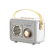 FT-BT20 Mini Retro Card USB Flash Drive FM Radio Wireless Bluetooth Speaker(White) - Mini Speaker by PMC TechLife | Online Shopping South Africa | PMC TechLife | Buy Now Pay Later Mobicred