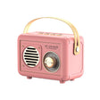FT-BT20 Mini Retro Card USB Flash Drive FM Radio Wireless Bluetooth Speaker(Pink) - Mini Speaker by PMC TechLife | Online Shopping South Africa | PMC TechLife | Buy Now Pay Later Mobicred